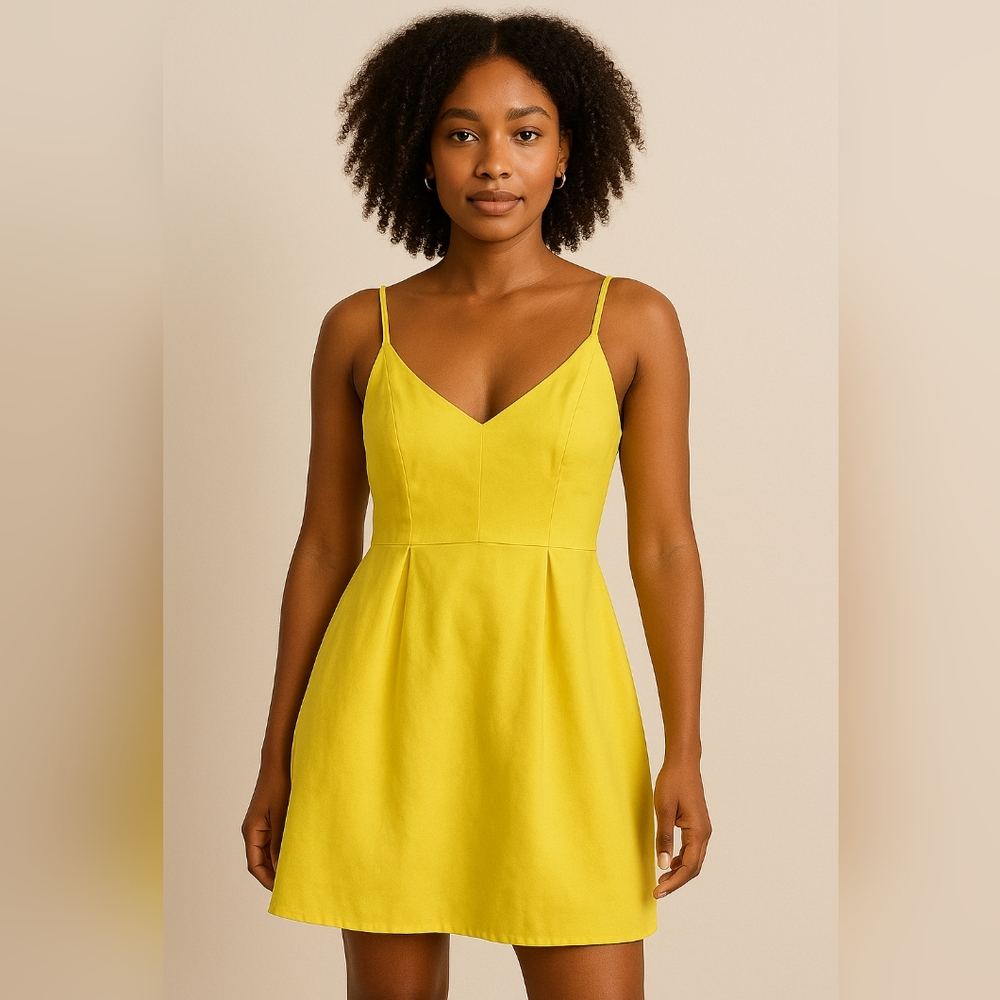 DO+BE yellow dress